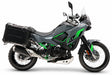 Kawasaki KLE 500 2026-2027 GPR Tech 38+38L Aluminum Side Cases, Silver with Pannier Holders - photo 1