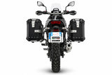 Kawasaki KLE 500 2026-2027 GPR Tech 38+38L Aluminum Side Cases, Silver with Pannier Holders - photo 3