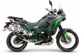 Kawasaki KLE 500 2026-2027 GPR Tech 38+32L Aluminum Side Cases, Black with Pannier Holders - photo 5