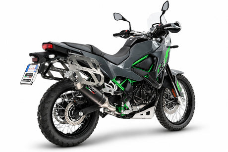 Kawasaki KLE 500 2026-2027 GPR Tech 38+32L Aluminum Side Cases, Silver with Pannier Holders - photo 6