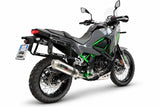Kawasaki KLE 500 2026-2027 GPR Tech 38+38L Aluminum Side Cases, Silver with Pannier Holders - photo 4