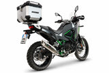 Kawasaki KLE 500 2026-2027 GPR Tech 35L Aluminum Top Case, Silver, with roof rack and mounting plate - photo 2