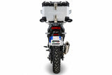 Kawasaki KLE 500 2026-2027 GPR Tech 35L Aluminum Top Case, Silver, with roof rack and mounting plate - photo 4