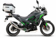Kawasaki KLE 500 2026-2027 GPR Tech 45L Aluminum Top Case, Silver, with roof rack and mounting plate - photo 1