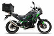 Kawasaki KLE 500 2026-2027 GPR Tech 55L Aluminum Top Case, Black, with roof rack and mounting plate - photo 1