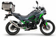 Kawasaki KLE 500 2026-2027 GPR Tech 35L Titanium Top Case, Titanium Natural with Mounting Plate - photo 1
