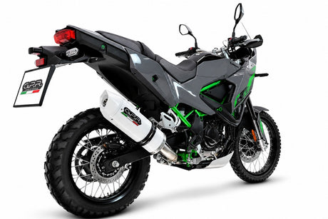 Kawasaki KLE 500 2026-2027 Exhaust GPR Slip-on Albus Ceramic - photo 12
