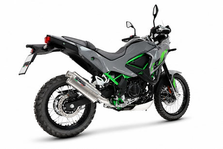 Kawasaki KLE 500 2026-2027 Exhaust GPR Slip-on Dune Triovale Titanio - photo 5
