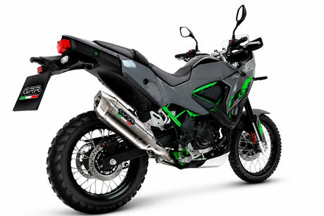 Kawasaki KLE 500 2026-2027 Exhaust GPR Slip-on Furore-X Acciaio Inox - photo 9