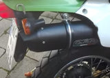 Kawasaki KLR600 1985-2004 Exhaust GPR Slip-on Furore Nero