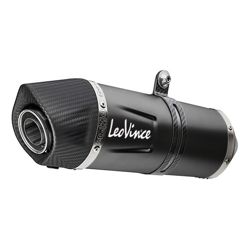 LEOVINCE LV OneSlip-On Muffler - Black Stainless Steel KOVE 800X PRO / ADV 2024 14451EBU 1811-4699
