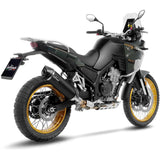 LEOVINCE LV OneSlip-On Muffler - Black Stainless Steel KOVE 800X PRO / ADV 2024 14451EBU 1811-4699