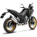 LEOVINCE LV One Slip-On Muffler - Stainless Steel  KOVE 800X PRO / ADV 2024  14451EU 1811-4697