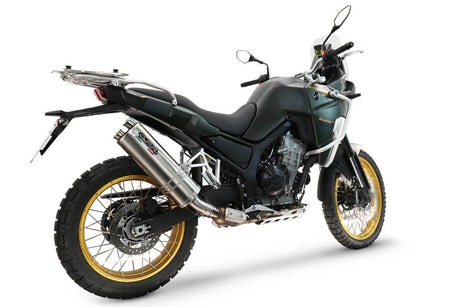 Kove 800X 2024-2026 Exhaust GPR Slip-on Dual Inox High Level - photo 4
