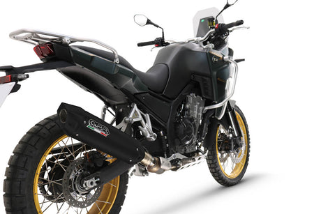 Kove 800X 2024-2026 Exhaust GPR Slip-on Furore-X Titanio Nero - photo 5