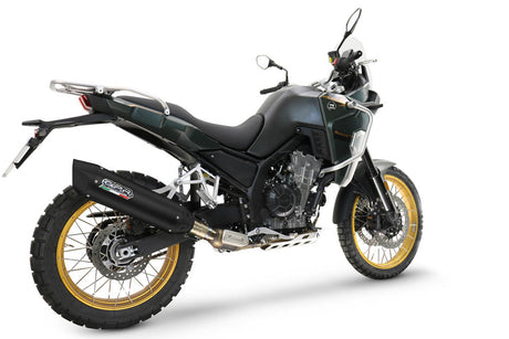 Kove 800X 2024-2026 Exhaust GPR Slip-on Furore-X Titanio Nero - photo 6