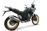 Kove 800X 2024-2026 Exhaust GPR Slip-on Satinox