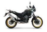 Kove 800X 2024-2026 Exhaust GPR Slip-on Satinox High Level