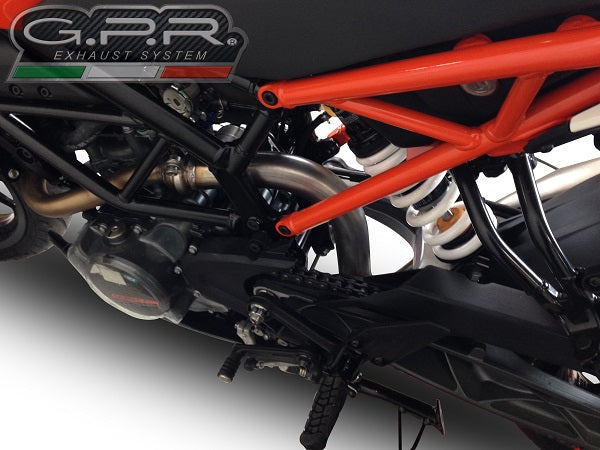 KTM 250 Duke 2021-2023 Exhaust GPR Decat Pipe 304 Stainless Steel - photo 3