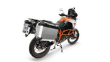 KTM 1090 Adventure 2017-2020 GPR Tech 38+32L Aluminum Side Cases, Silver with Pannier Holders - photo 2