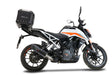 KTM Duke 390 2017-2020 GPR Tech 45L Aluminum Top Case, Black, with luggage rack and mounting plate - photo 1