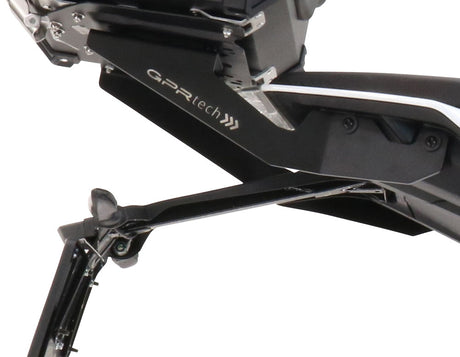 KTM Duke 390 2017-2020 GPR Tech 26L Aluminum Top Case, Silver, with luggage rack and mounting plate - photo 2
