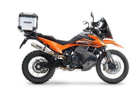 KTM LC 8 Adventure 1090 2017-2020 GPR Tech 55L Aluminum Top Case, Silver with Mounting Plate - photo 4
