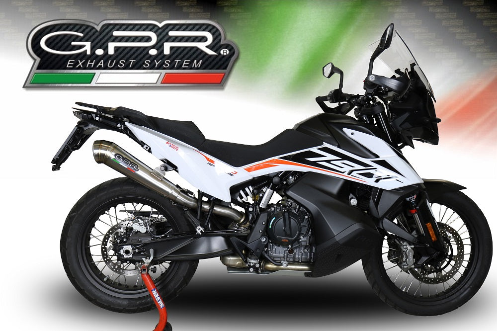 KTM 790 Adventure 2025-2026 Exhaust GPR Slip-on Powercone Evo