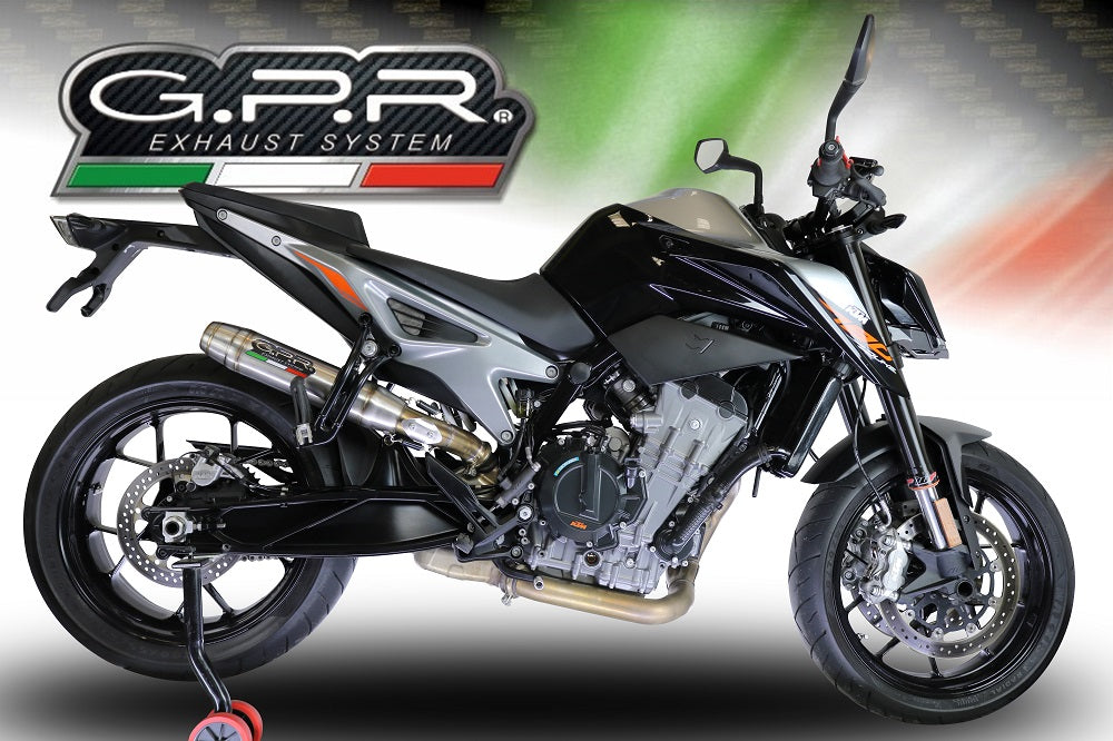KTM 790 Duke 2021-2024 Exhaust GPR Slip-on Deeptone Inox