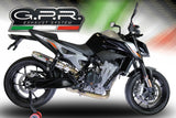 KTM 790 Duke 2021-2024 Exhaust GPR Slip-on Deeptone Inox