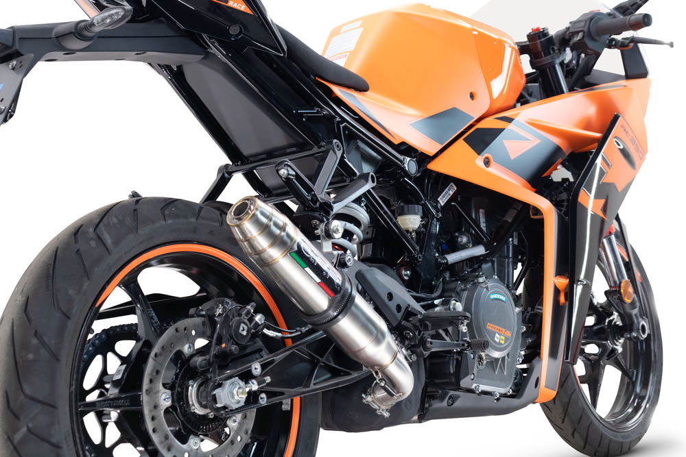 KTM RC 125 2021-2024 Exhaust GPR Slip-on Deeptone Inox - photo 8