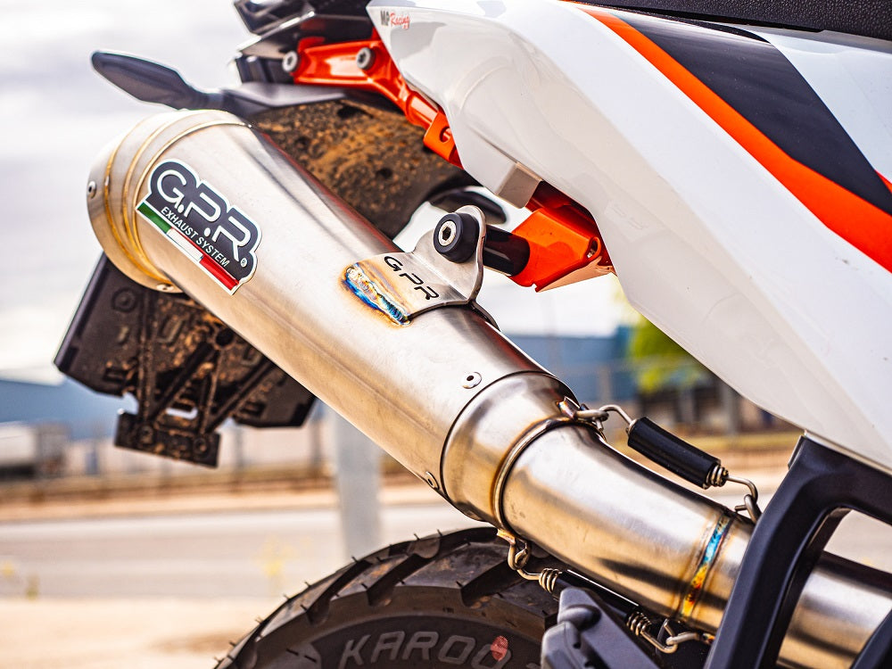 KTM 890 L DUKE 2021-2024 Exhaust GPR Slip-on Deeptone Inox