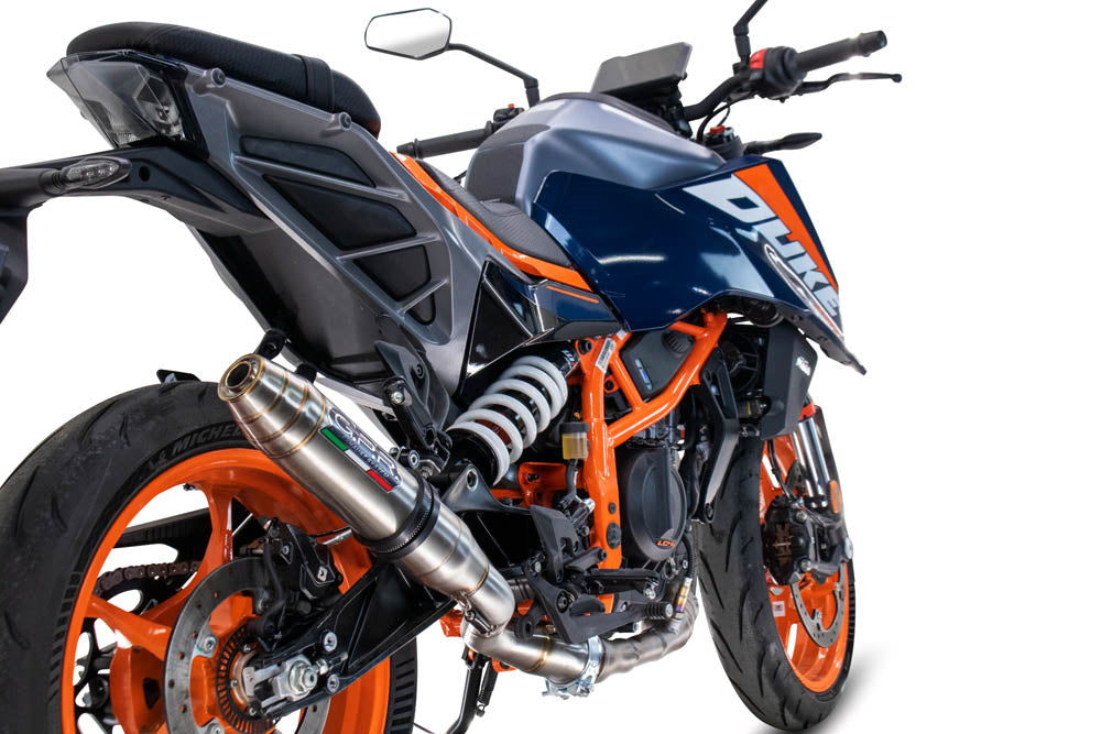 KTM 390 DUKE 2024-2026 Exhaust GPR Slip-on Deeptone Inox