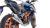 KTM 200 Duke 2024-2025 Exhaust GPR Slip-on GP-Revo Titanium