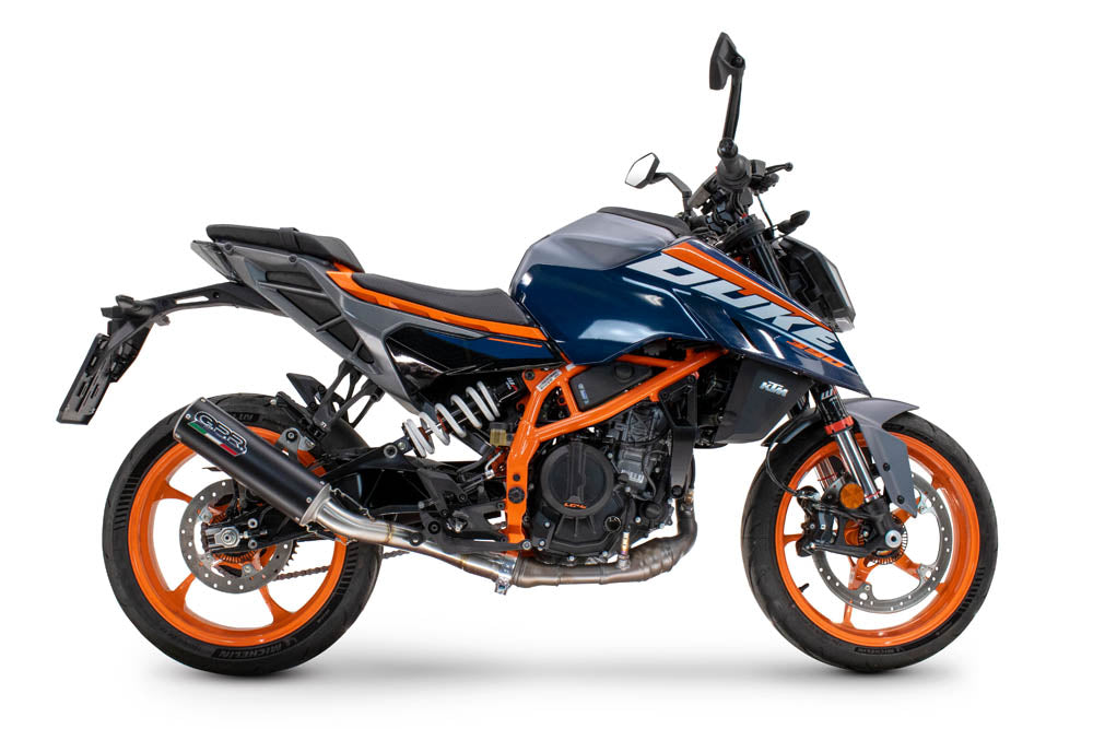 KTM 250 Duke 2024-2025 Exhaust GPR Slip-on M3 Black Titanium