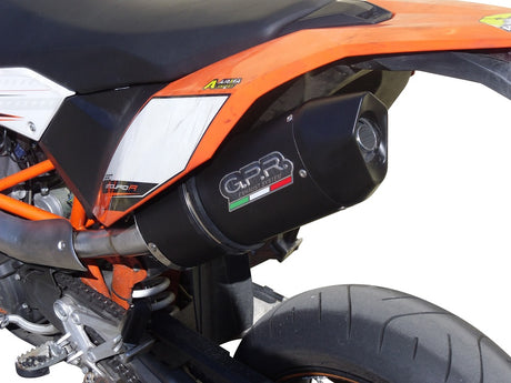 KTM 690 Enduro R 2007-2016 Exhaust GPR Full System Furore Nero - photo 6