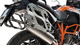 KTM 1050 Adventure 2015-2016 GPR Tech 38+32L Aluminum Side Cases, Silver with Pannier Holders - photo 4