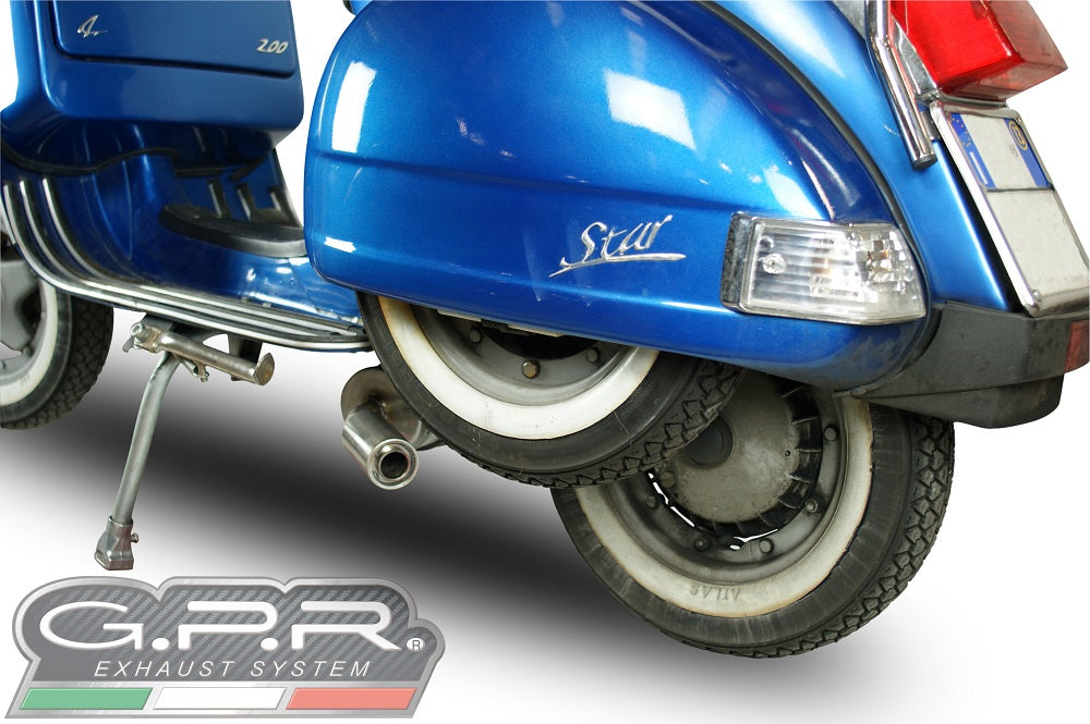 LML Star 200 with gears 2011-2016 Exhaust GPR Full System Alluminio