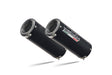 Ducati Monster 696 2008-2014 Exhaust GPR Double Slip-on M3 Black Titanium