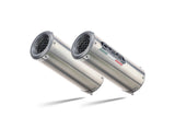 Ducati Monster 696 2008-2014 Exhaust GPR Double Slip-on M3 Inox 