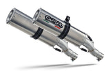 Honda Cbf 1000 2006-2009 Exhaust GPR Double Slip-on M3 Inox 