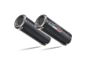 Triumph Speed Triple 1050 2005-2010  Exhaust GPR Double Slip-on M3 Poppy 