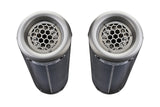 Honda VTR1000 Sp-1 2000-2001 Exhaust GPR Double Slip-on M3 Poppy 