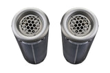 Ducati 748 -S-SP-R-RS 1995-2002 Exhaust GPR Double Slip-on M3 Poppy 