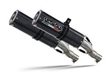 Honda Vfr 800 V-Tec 2002-2013 Exhaust GPR Double Slip-on M3 Poppy 