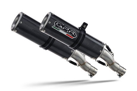 Ducati 998 R-FE 2001-2004 Exhaust GPR Double Slip-on M3 Poppy 