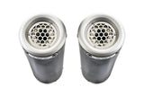 Honda VTR1000 Sp-1 2000-2001 Exhaust GPR Double Slip-on M3 Titanium Natural