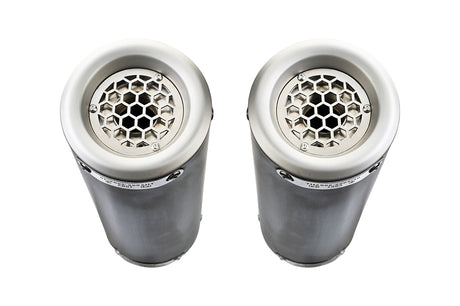 Honda Vfr 800 V-Tec 2002-2013 Exhaust GPR Double Slip-on M3 Titanium Natural