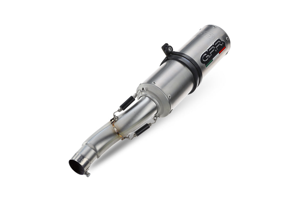 Ducati Monster 1100 2009-2010 Exhaust GPR Double Slip-on M3 Titanium Natural