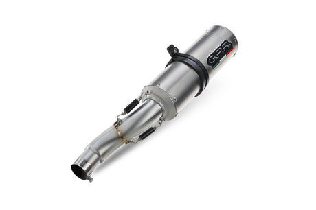 Ducati Monster 1100 2009-2010 Exhaust GPR Double Slip-on M3 Titanium Natural